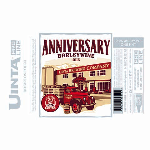 Uinta Anniversary Barleywine Ale