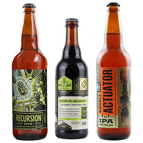 Bottle Logic Layers Of Influence (2019)  / Recursion / Double Actuator 3PK