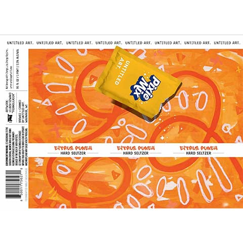 Untitled Art Pixie Mix Citrus Punch Hard Seltzer