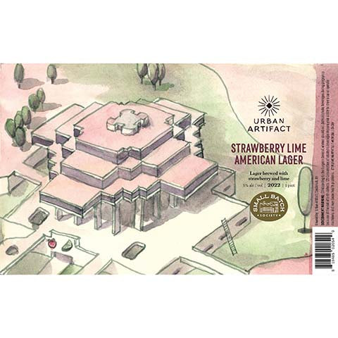 Urban Artifact Strawberry Lime Lager