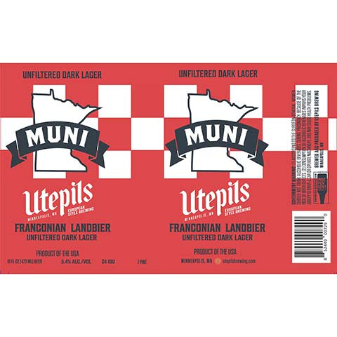 Utepils Muni Franconian Landbier Dark Lager