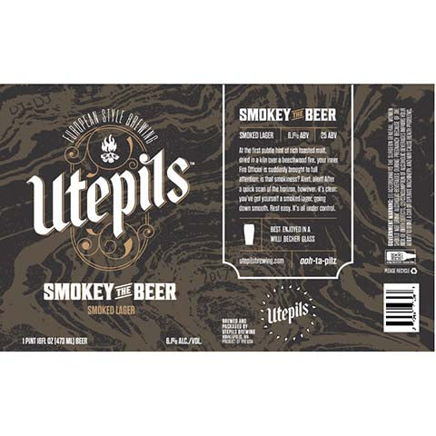 Utepils Smokey The Beer Lager