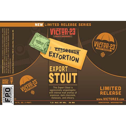 Victor 23 Extortion Export Stout