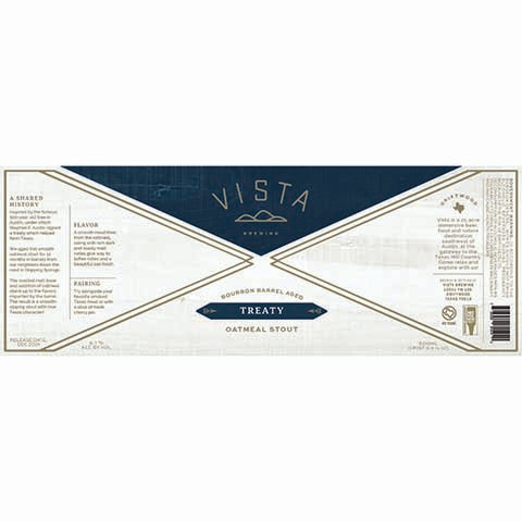 Vista Treaty Oatmeal Stout