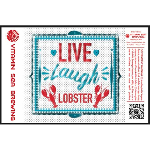 Vitamin Sea Live Laugh Lobster IPA