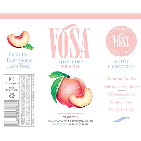Vosa High Line Peach