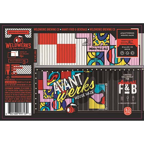 Weldwerks Avant Werks House Haze IPA