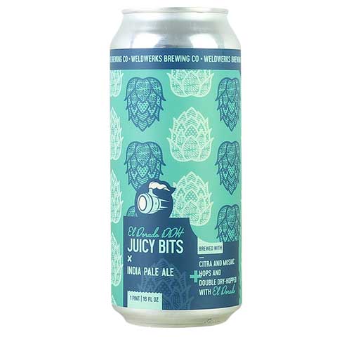 Weldwerks El Dorado Double Dry Hopped Juicy Bits IPA