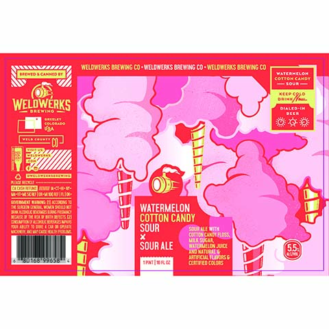Weldwerks Watermelon Cotton Candy Sour
