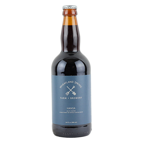 Wheatland Spring Farm+Brewery Hansa Baltic Porter