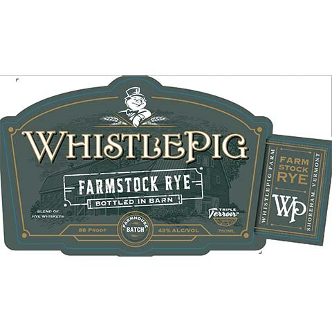Whistlepig Bottled In Bond Farmstock Rye Whiskey