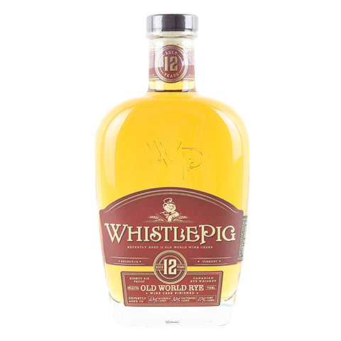WhistlePig Old World 12 Year Old Straight Rye Whiskey