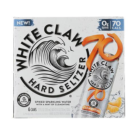 White Claw Hard Seltzer 70 Clementine – CraftShack - Buy craft
