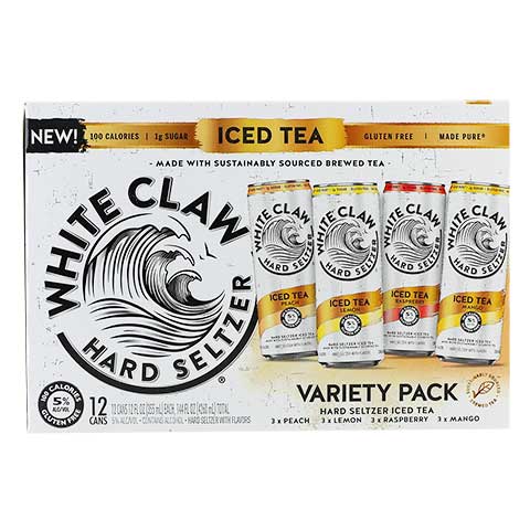 White Claw Hard Seltzer Iced Tea Variety Pack