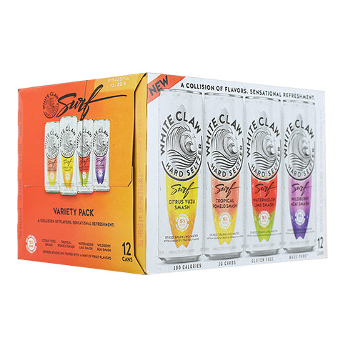 White Claw Hard Seltzer Variety Pack Surf