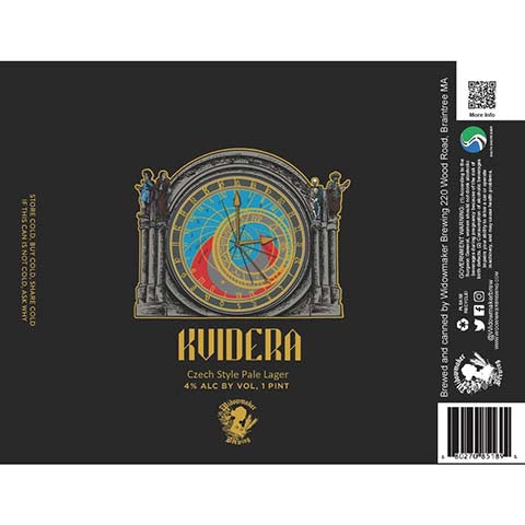 Widowmaker Rvidera Czech Style Pale Lager