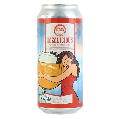 Wild Barrel Hazalicious Hazy IPA