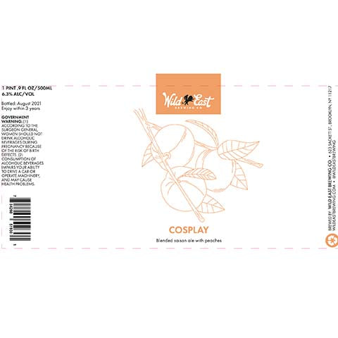 Wild East Cosplay Blended Saison Ale