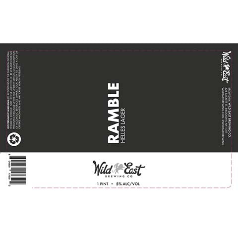 Wild East Ramble Helles Lager