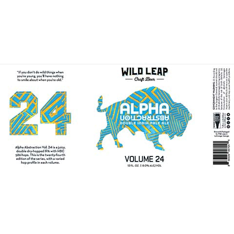 Wild Leap Alpha Abstraction Volume 24 DIPA