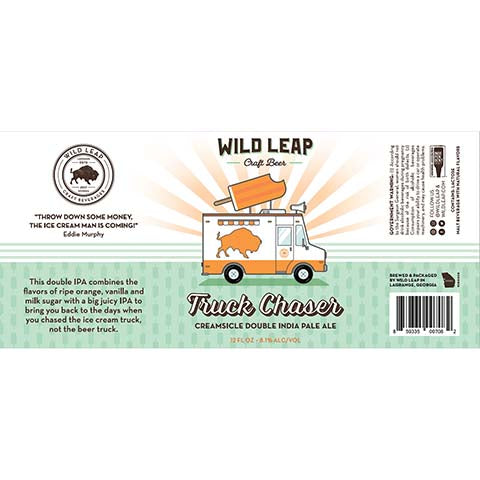 Wild Leap Truck Chaser Creamsicle DIPA