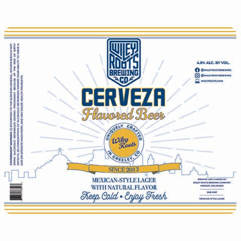 Wiley Roots Cerveza Flavored Beer