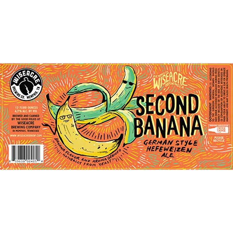 Wiseacre Second Banana German Hefeweizen Ale