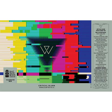 Woven Water Critical Blurr Quadruple Blurry IPA