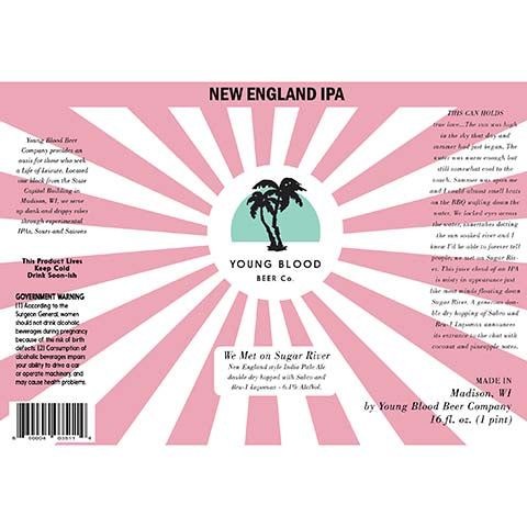 Young Blood We Met on Sugar River IPA