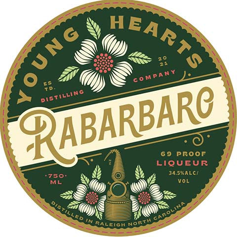 Young Hearts Rabarbaro Liqueur