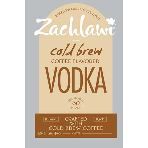 ウイスキー ccc Zachlawi Cold Brew Vodka – Buy Liquor Online