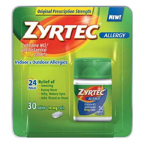 ZYRTEC® Allergy Relief Tablets