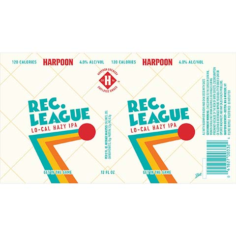 Harpoon Rec. League Lo-Cal Hazy IPA
