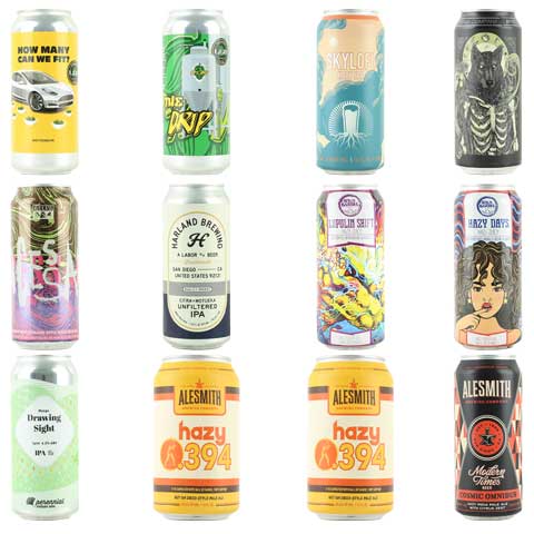 Hazy IPA Variety 12 Pack Vol 25 (SHIPPING INCL)