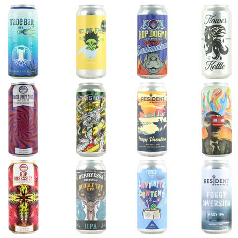 Hazy IPA Variety 12 Pack Vol 28 (SHIPPING INCL)