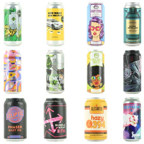 Hazy IPA Variety 12 Pack Vol 24 (SHIPPING INCL)