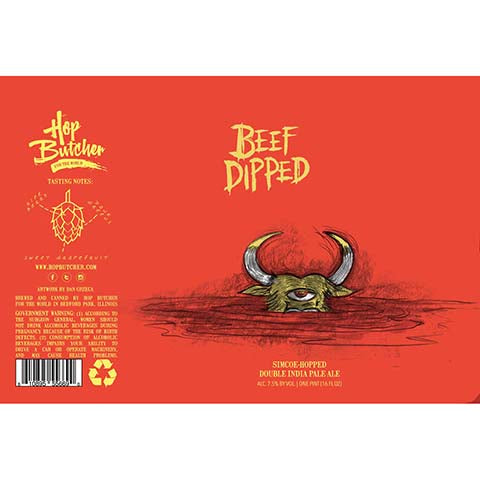 Hop Butcher Beef Dipped DIPA