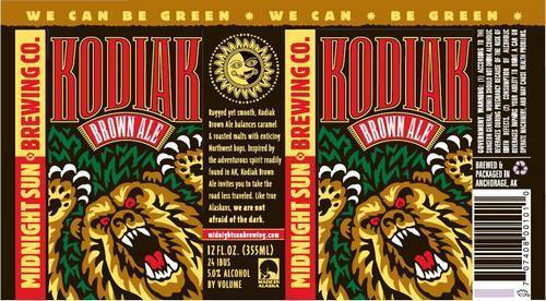 Midnight Sun Kodiak Brown Ale – CraftShack - Buy craft beer online.