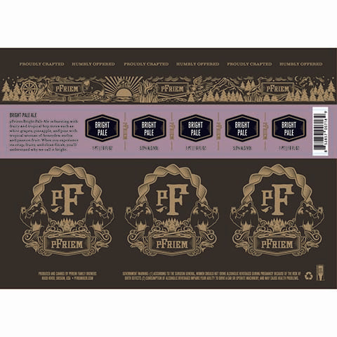 pFriem Bright Pale Ale