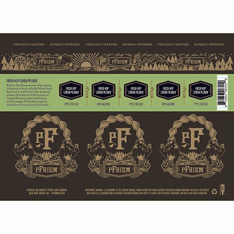 pFriem Fresh Hop Lorien Pilsner