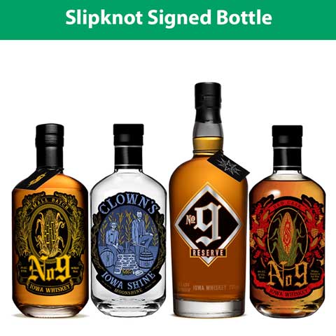 Signed Slipknot Bottle 9am