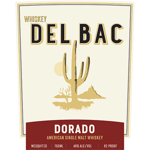 Whiskey Del Bac Dorado Mesquite Smoked Single Malt Whiskey