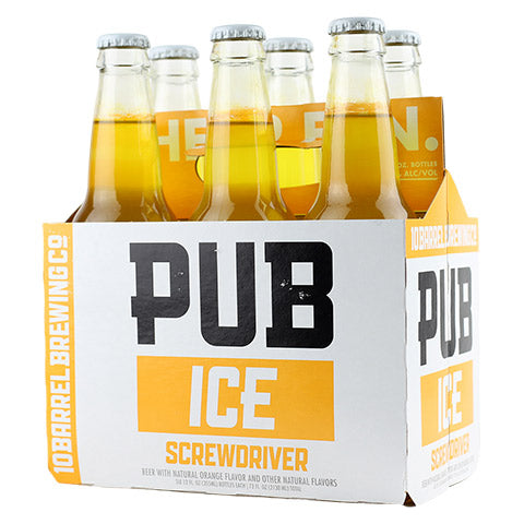 10 Barrel Pub Ice - Screwdriver