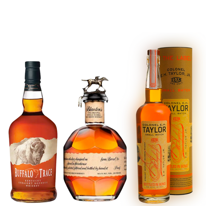 Buffalo Trace, Blanton's, and EH Taylor Bundle