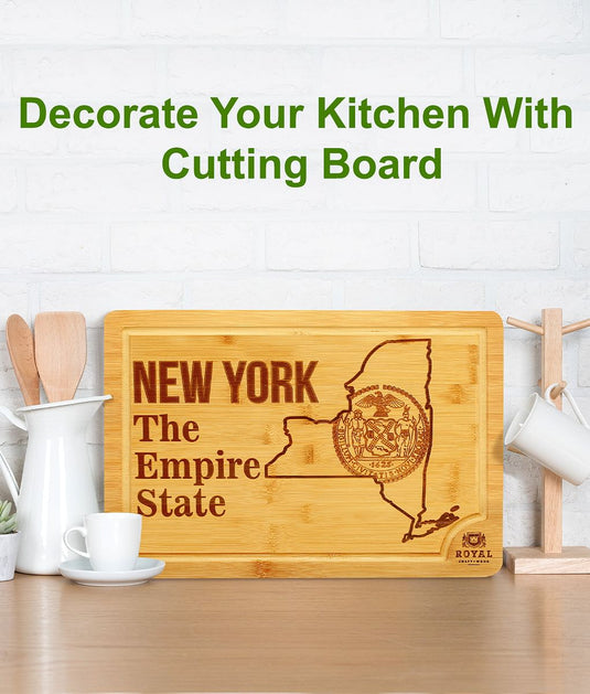 New York Cutting Board, 15x10" by Royal Craft Wood