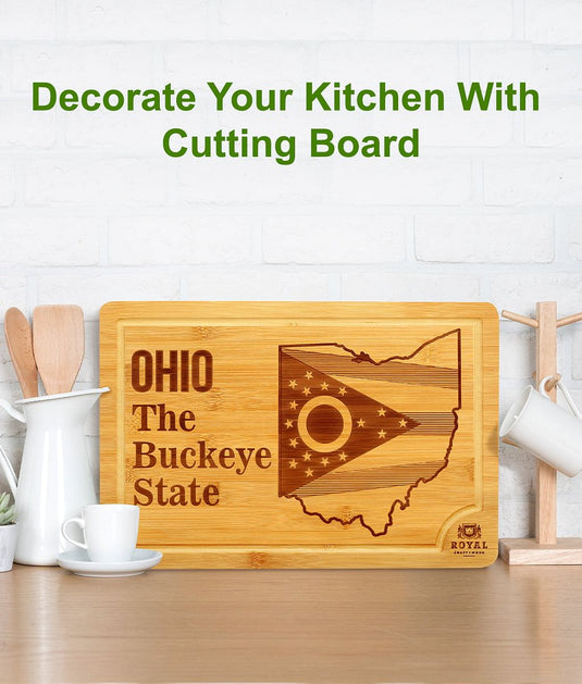Ohio Cutting Board, 15x10" by Royal Craft Wood