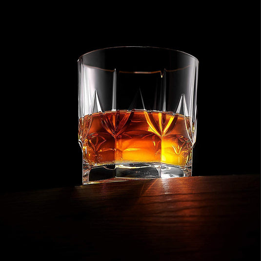 The Connoisseur's Set - Imperial Glass Edition by R.O.C.K.S. Whiskey Chilling Stones
