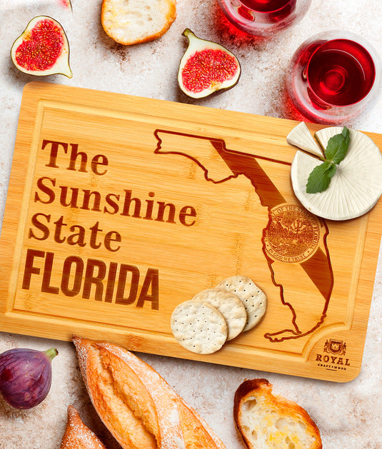 Florida Cutting Board, 15x10" by Royal Craft Wood