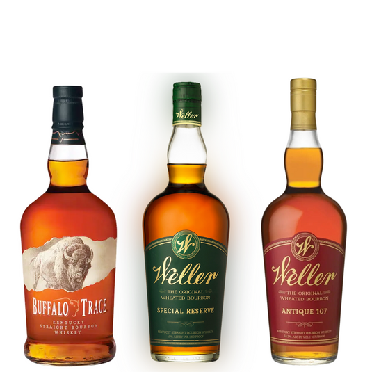 Buffalo Trace, Weller 107, and Weller SR Bundle