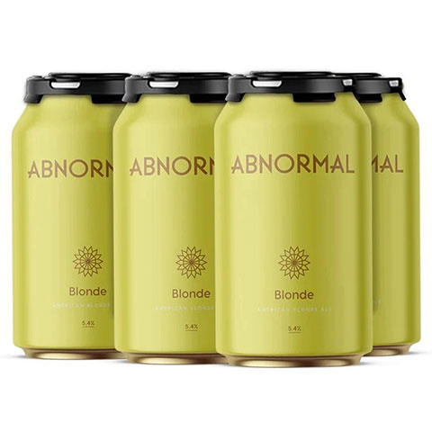 Abnormal 'Blonde' American Blonde Ale Beer 6-Pack
